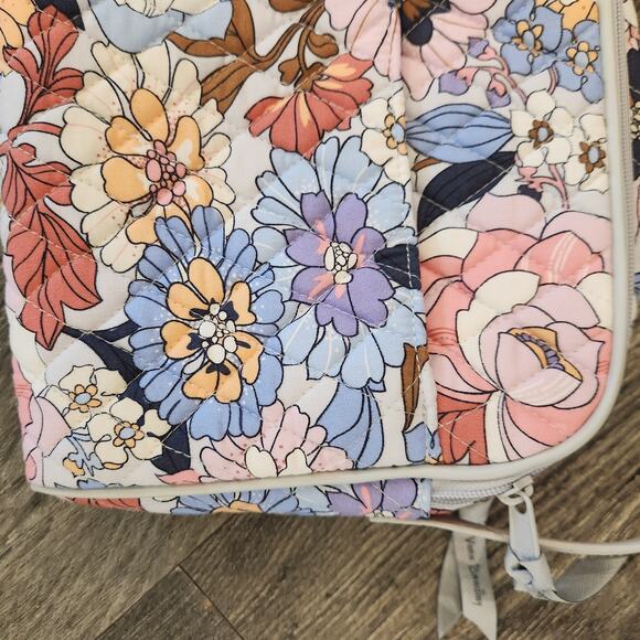 Vera Bradley Floral Pastel Small Quilted Crossbody - Picture 3 of 6
